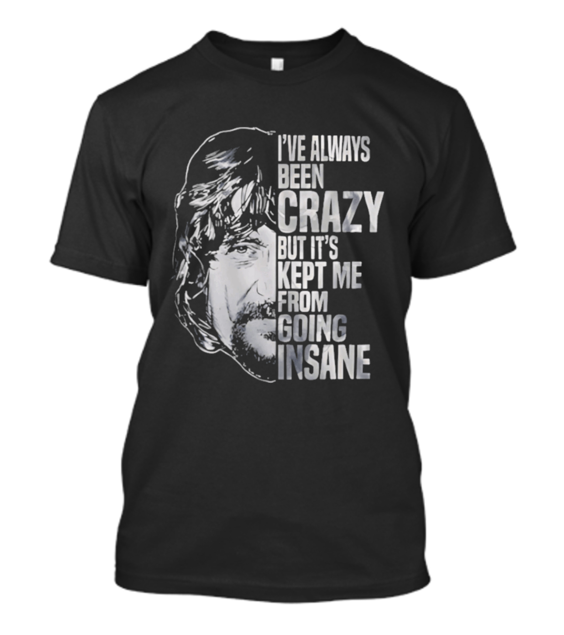 I've Always Been Crazy But It's Kept Me From Going Insane Waylon Jennings T-Shirt