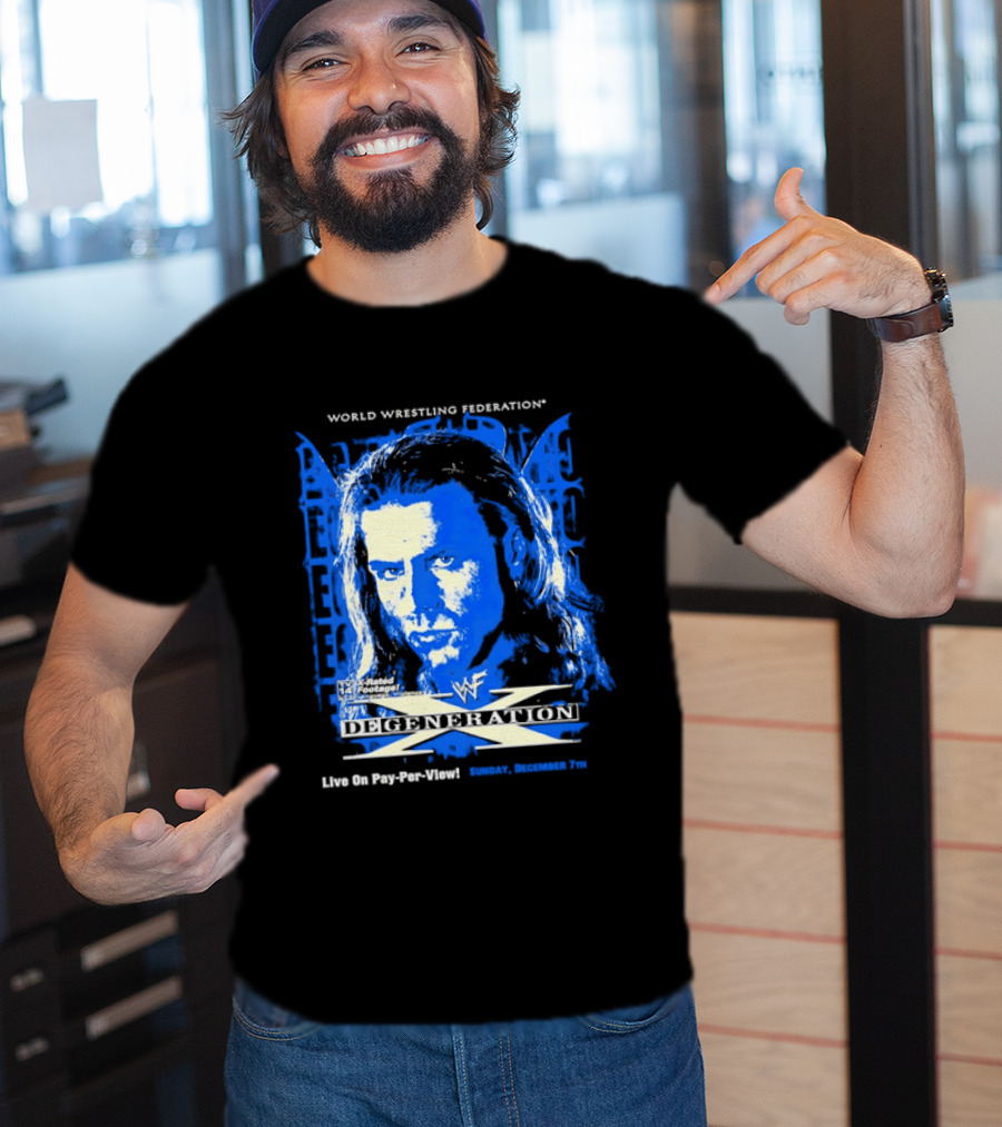 World Wrestling Federation DX Shawn Michaels D Generation X In Your House Pay Per View T-Shirt