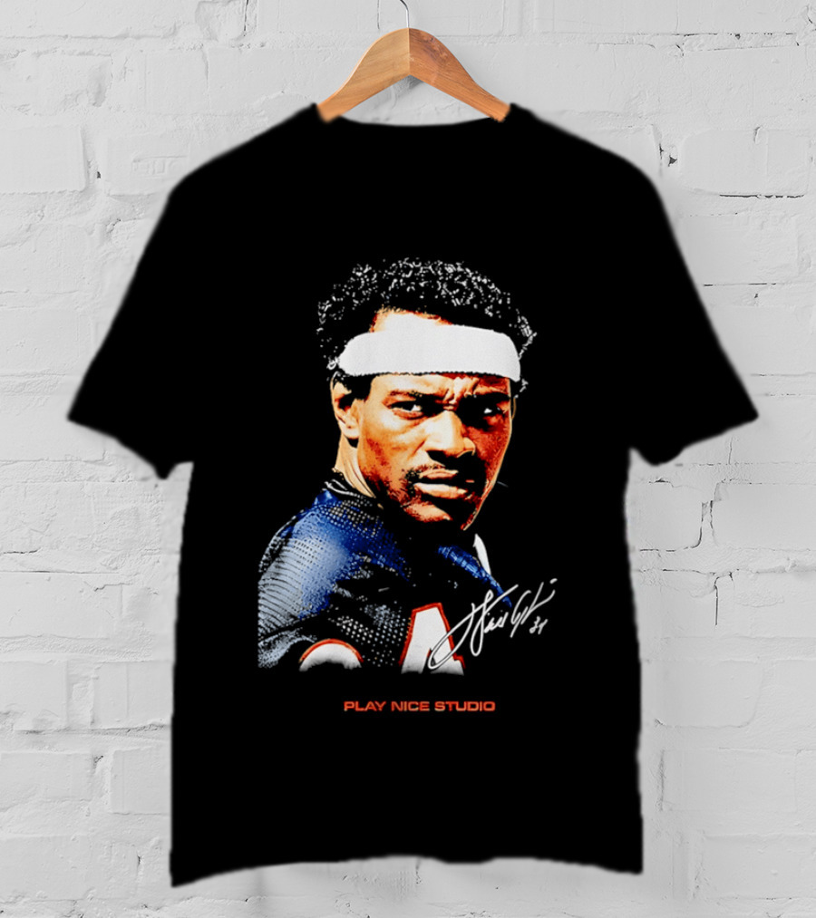 Neville Gallimore Walter Payton 34 Chicago Play Nice Studio T-Shirt