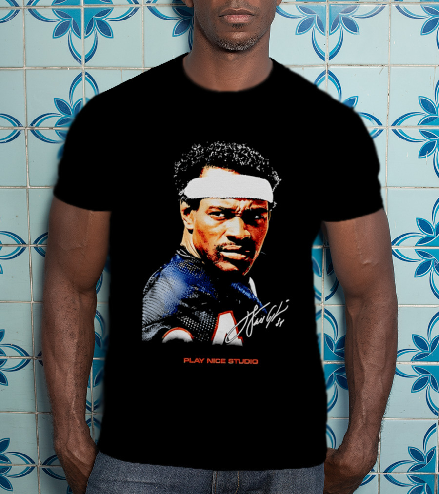 Neville Gallimore Walter Payton 34 Chicago Play Nice Studio T-Shirt