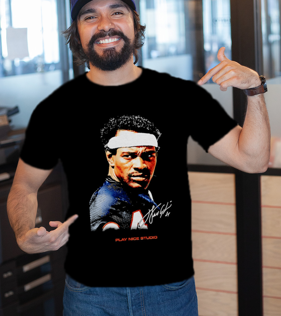 Neville Gallimore Walter Payton 34 Chicago Play Nice Studio T-Shirt