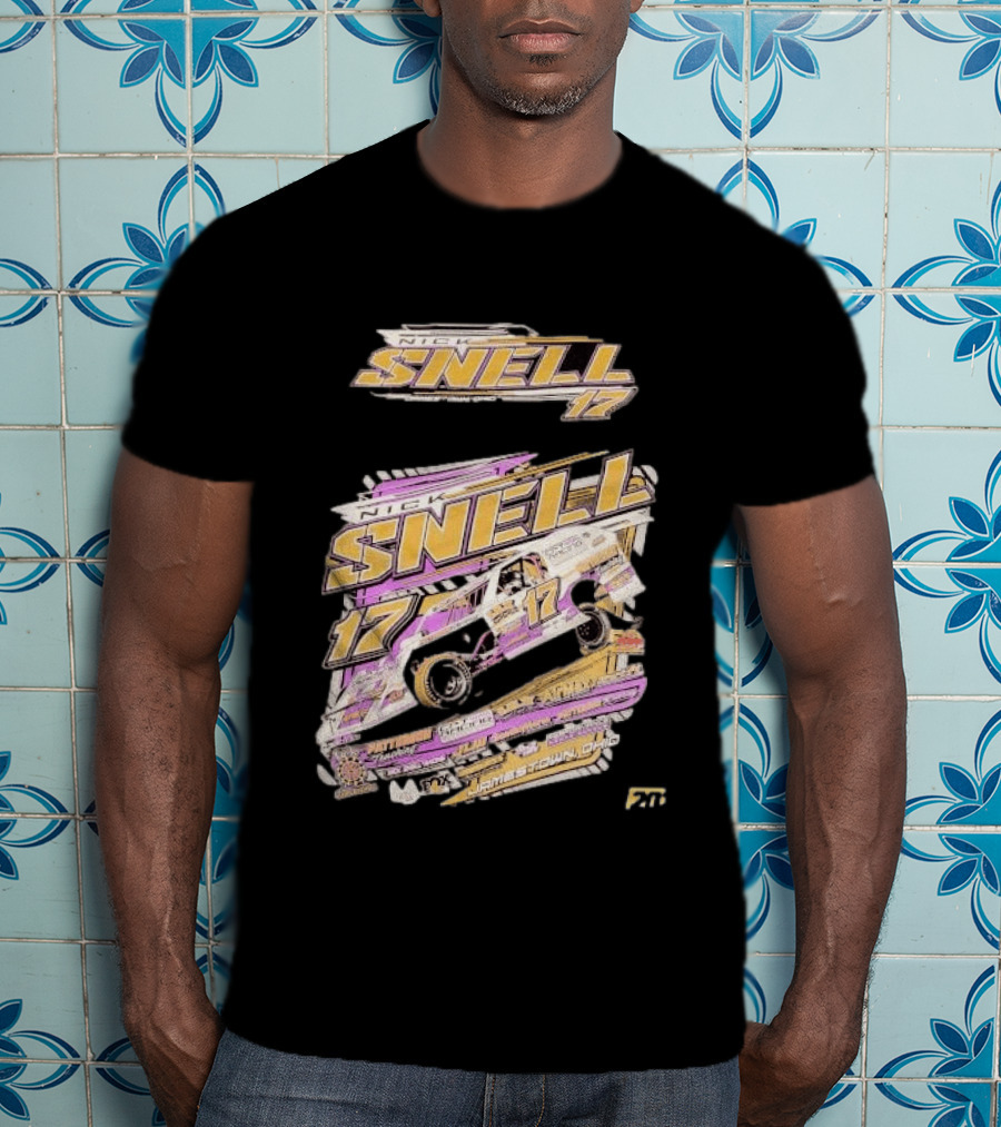 Nick Snell 17 Jamestown Ohio Racing 2024 T-Shirt