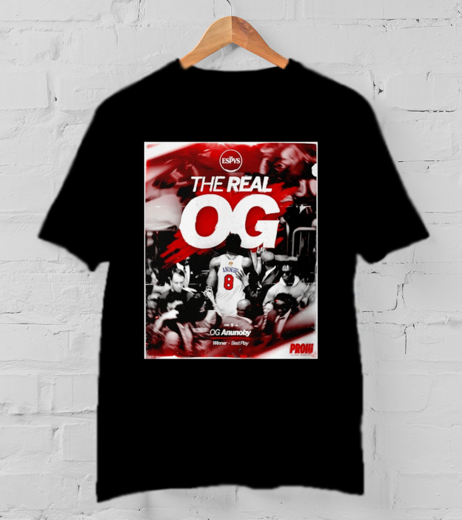 OG Anunoby The Real OG ESPYS Winner Best Play Indiana Basketball T-Shirt