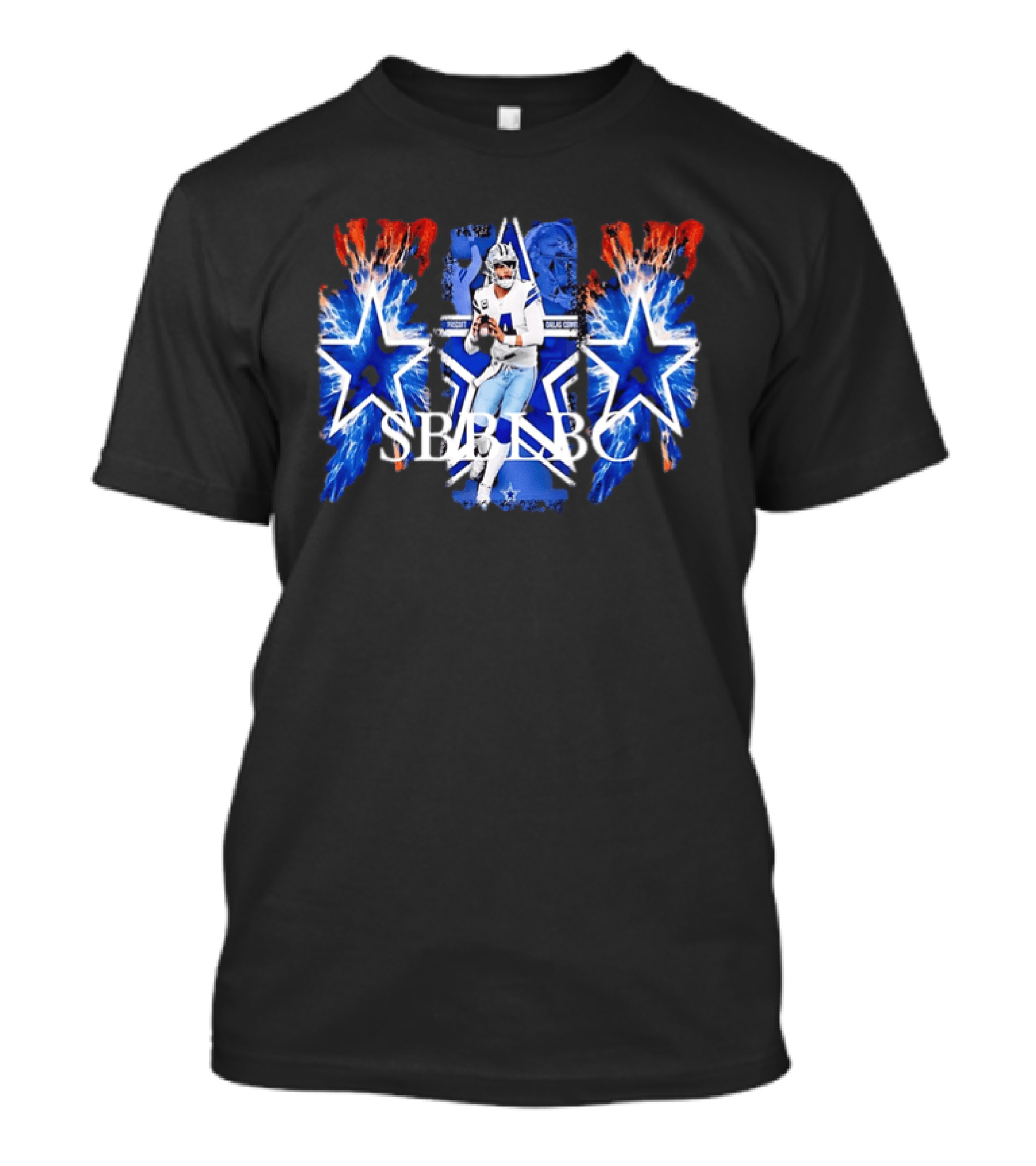 Dallas Cowboys Prescott Passing SBB LBC T-Shirt