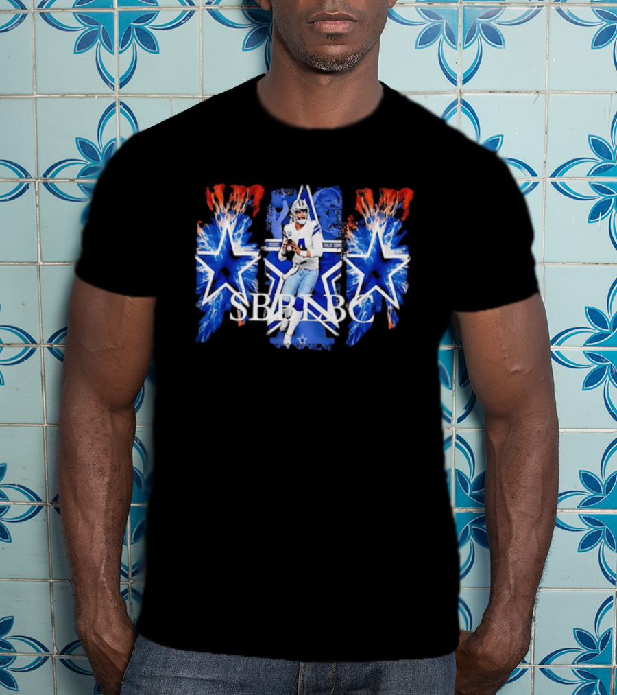 Dallas Cowboys Prescott Passing SBB LBC T-Shirt