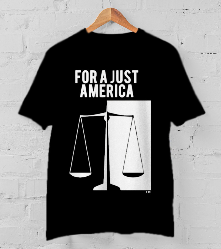 Resist For A Just America Scales Of Justice T-Shirt