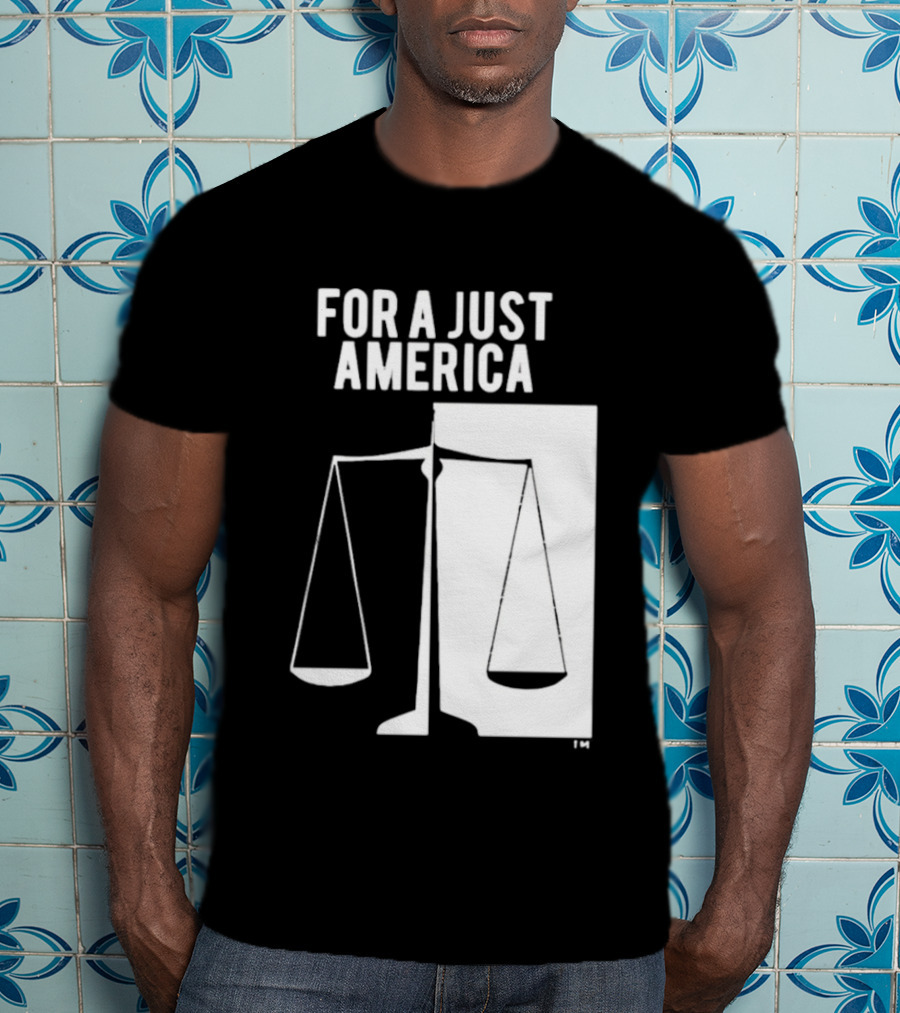 Resist For A Just America Scales Of Justice T-Shirt