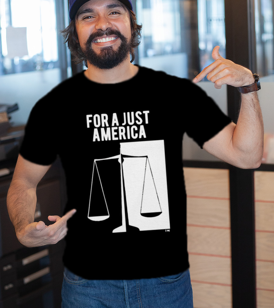 Resist For A Just America Scales Of Justice T-Shirt