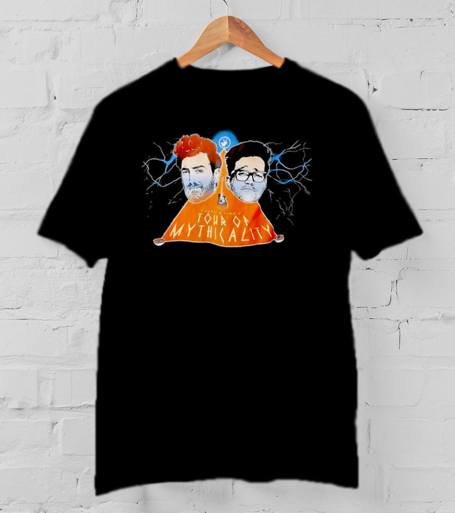 Rhett & Link Ear Biscuits Tour Of Mythicality Lightning T-Shirt