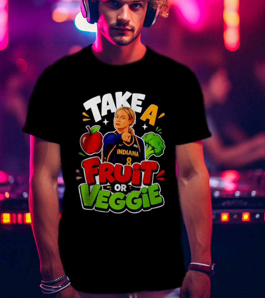 Take A Fruit Or Veggie Indiana 8 T-Shirt
