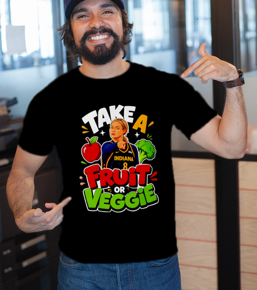 Take A Fruit Or Veggie Indiana 8 T-Shirt