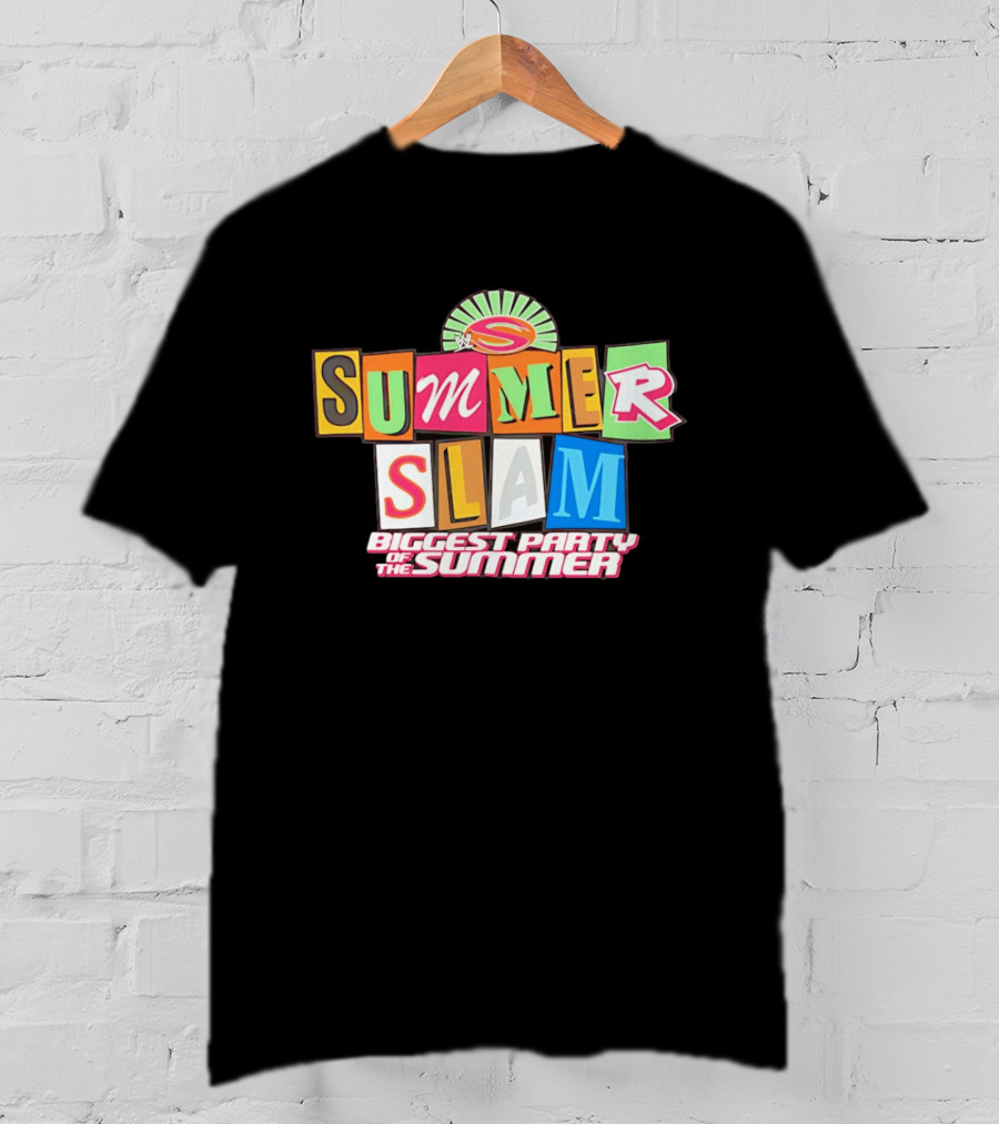 SummerSlam WWE 2026 Biggest Party Of The Summer T-Shirt