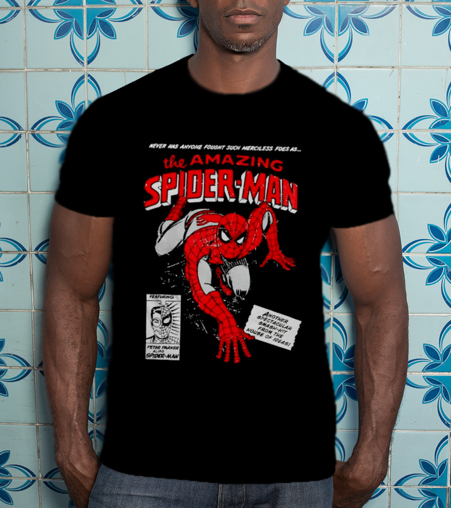 Never Has Anyone Fought Such Merciless Foes As The Amazing Spider Man Marvel Superhero T-Shirt