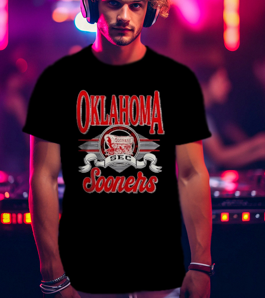 Oklahoma Sooners SEC Football Wagon T-Shirt
