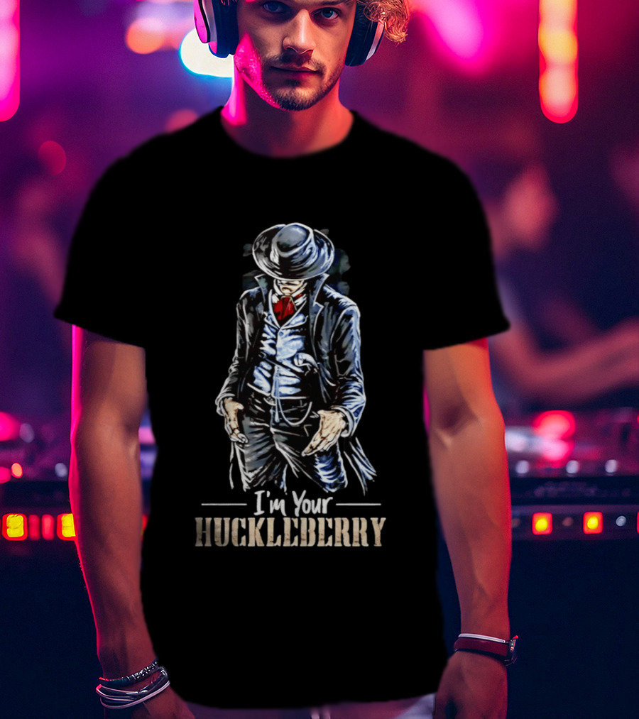 Val Kilmer I'm Your Huckleberry Western Cowboy T-Shirt