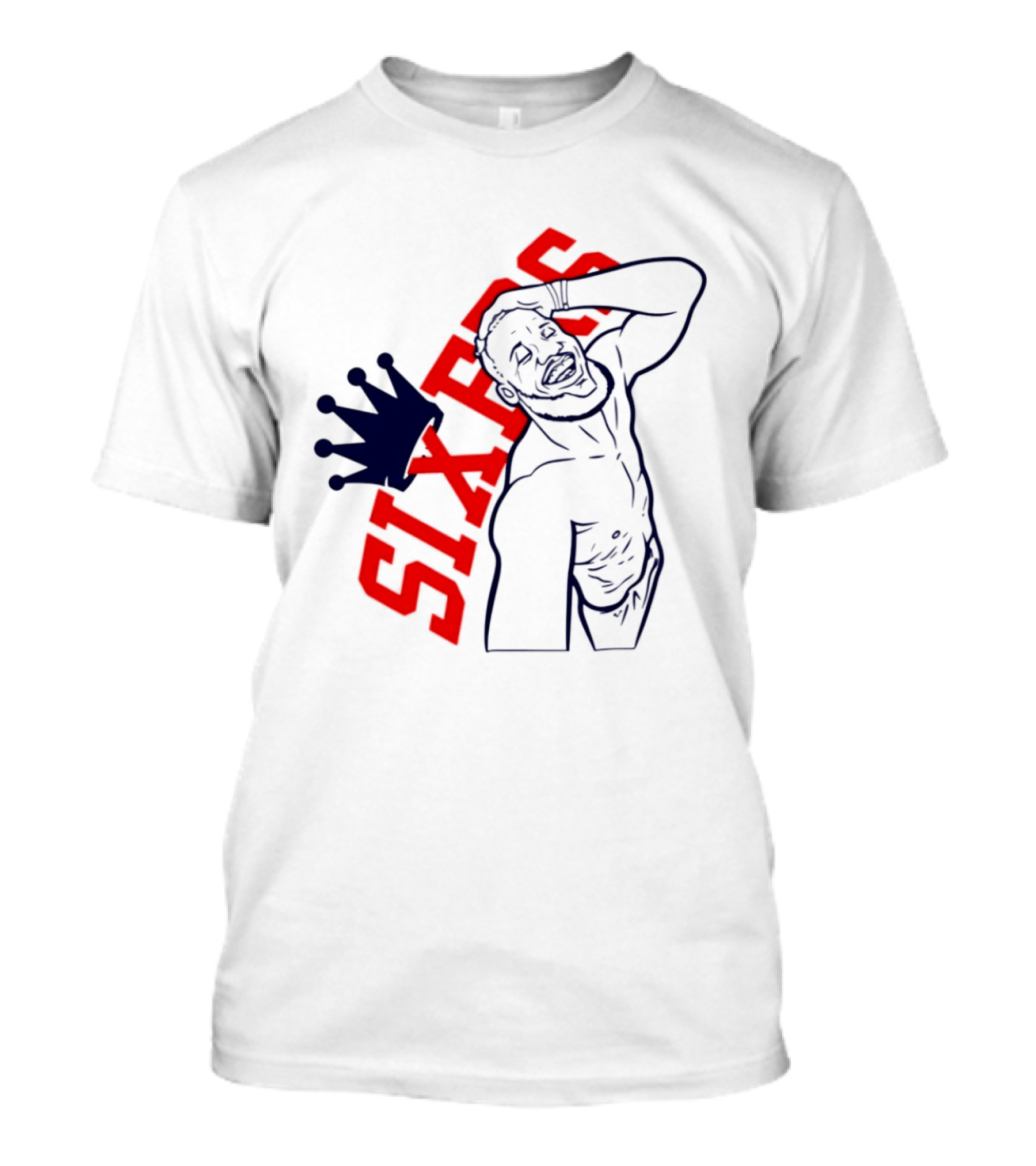 Philadelphia Sixers Crown LeBron James NBA T-Shirt