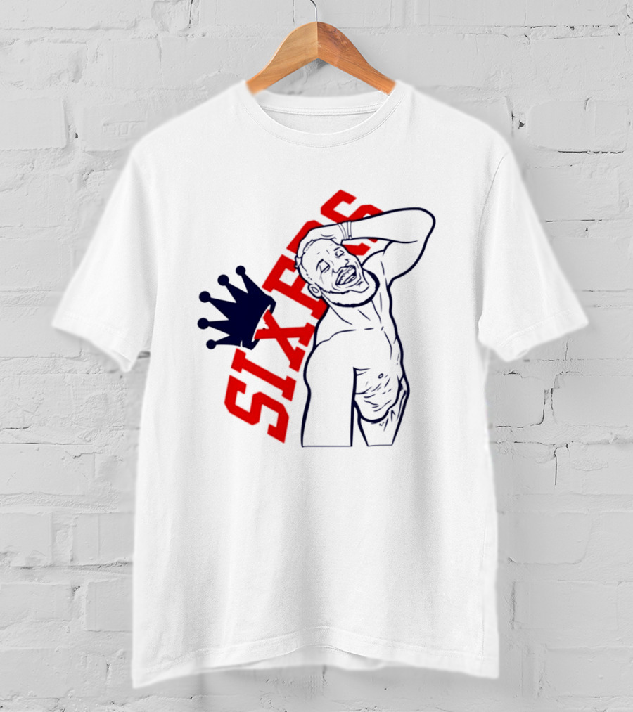 Philadelphia Sixers Crown LeBron James NBA T-Shirt