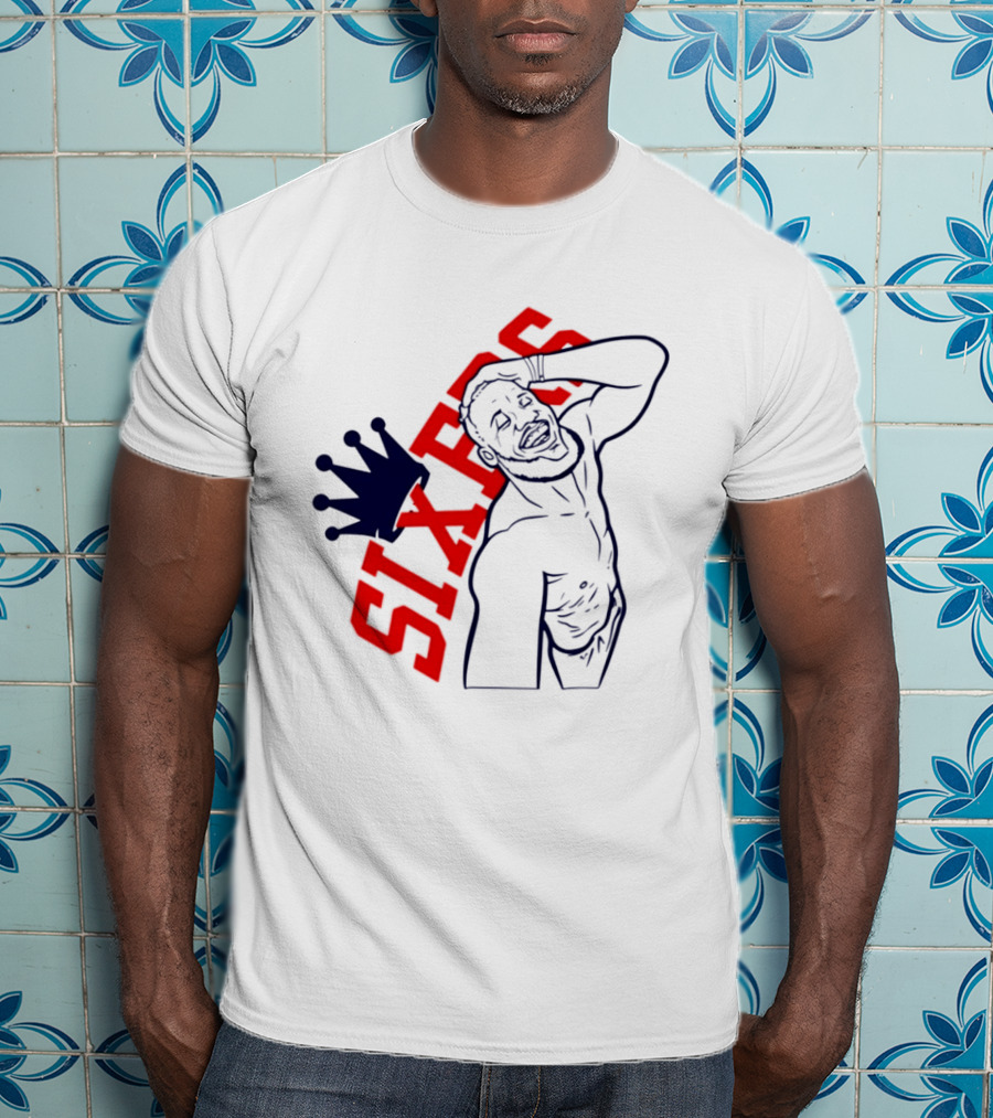 Philadelphia Sixers Crown LeBron James NBA T-Shirt