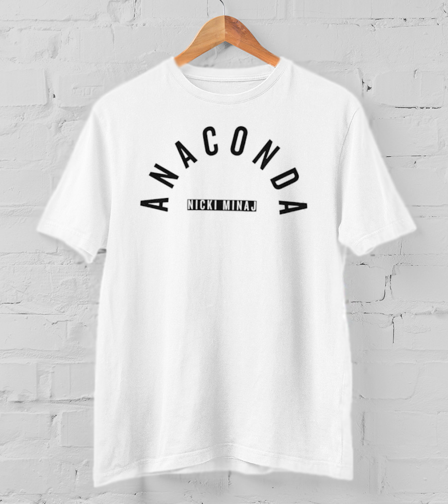 Nicki Minaj Anaconda Song Fans Music Lyrics T-Shirt