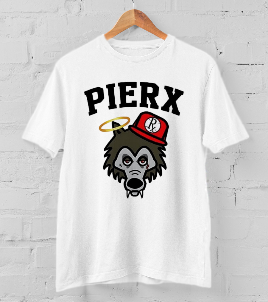 RX Wolf Pierx Halo Red Hat T-Shirt
