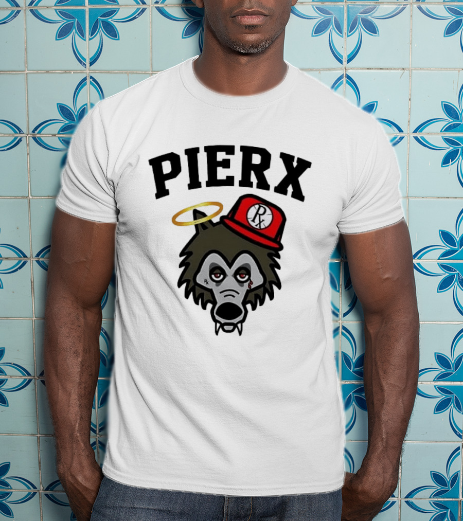 RX Wolf Pierx Halo Red Hat T-Shirt