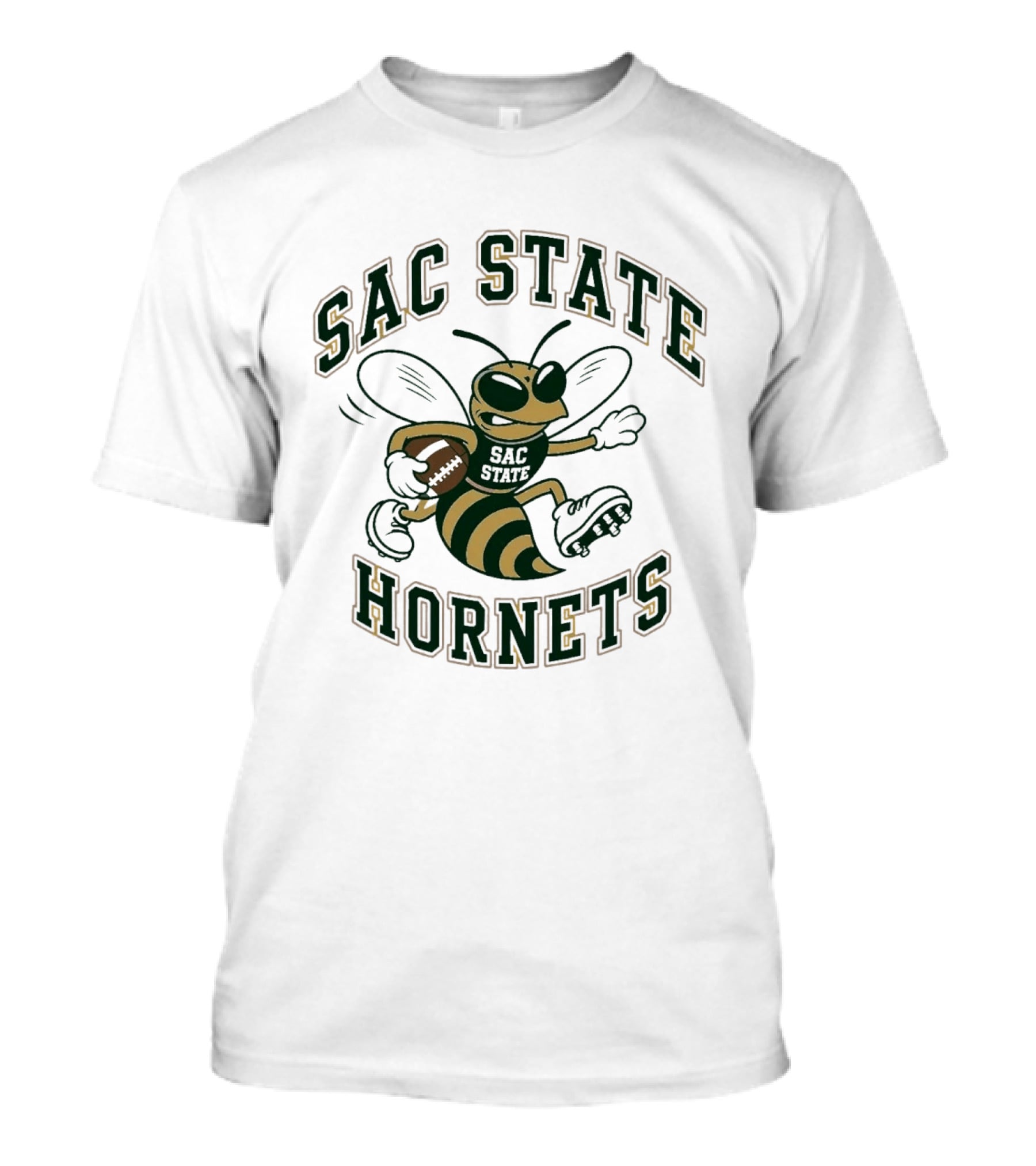 Sac State Hornets Football Cartoon T-Shirt