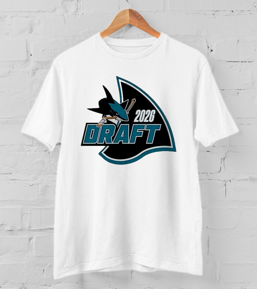 San Jose Sharks 2026 Draft Macklin Celebrini #71 T-Shirt