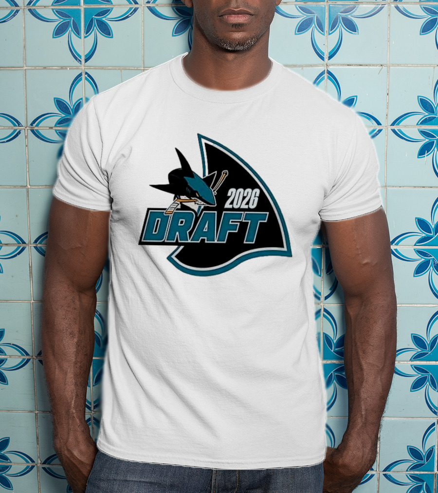 San Jose Sharks 2026 Draft Macklin Celebrini #71 T-Shirt