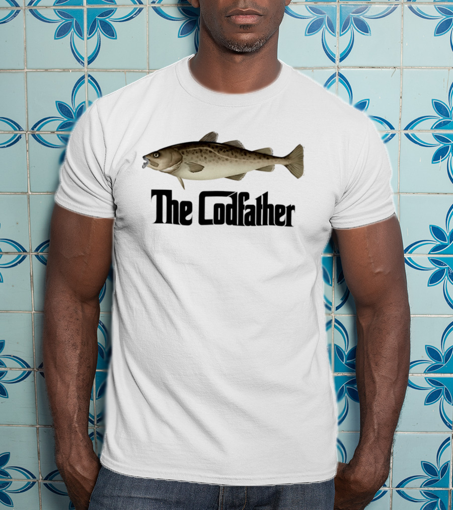 The Codfather Fish Pun Cod The Godfather Humor T-Shirt