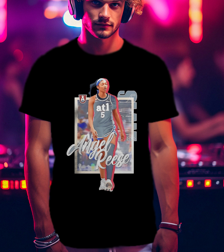 Angel Reese ATL 5 Atlanta Dream Player Slam T-Shirt