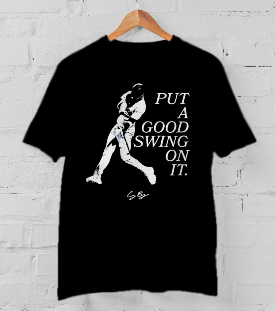 Cody Bellinger Put A Good Swing On It T-Shirt
