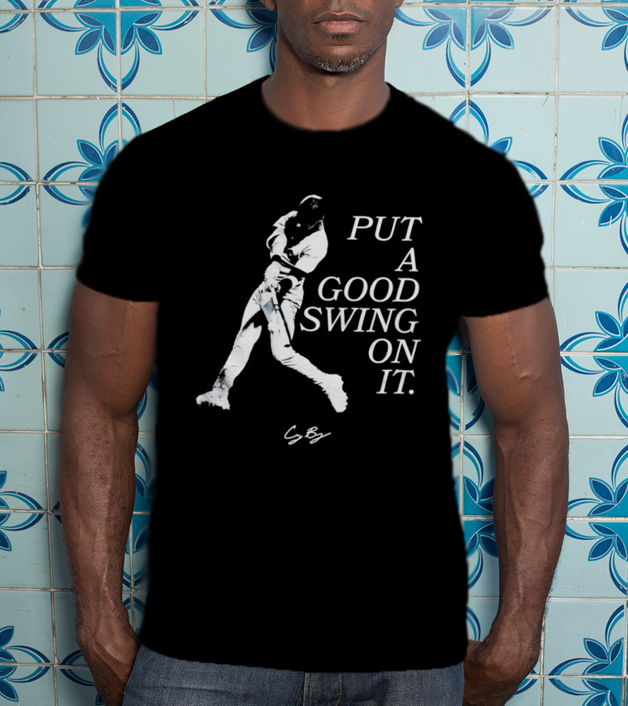 Cody Bellinger Put A Good Swing On It T-Shirt