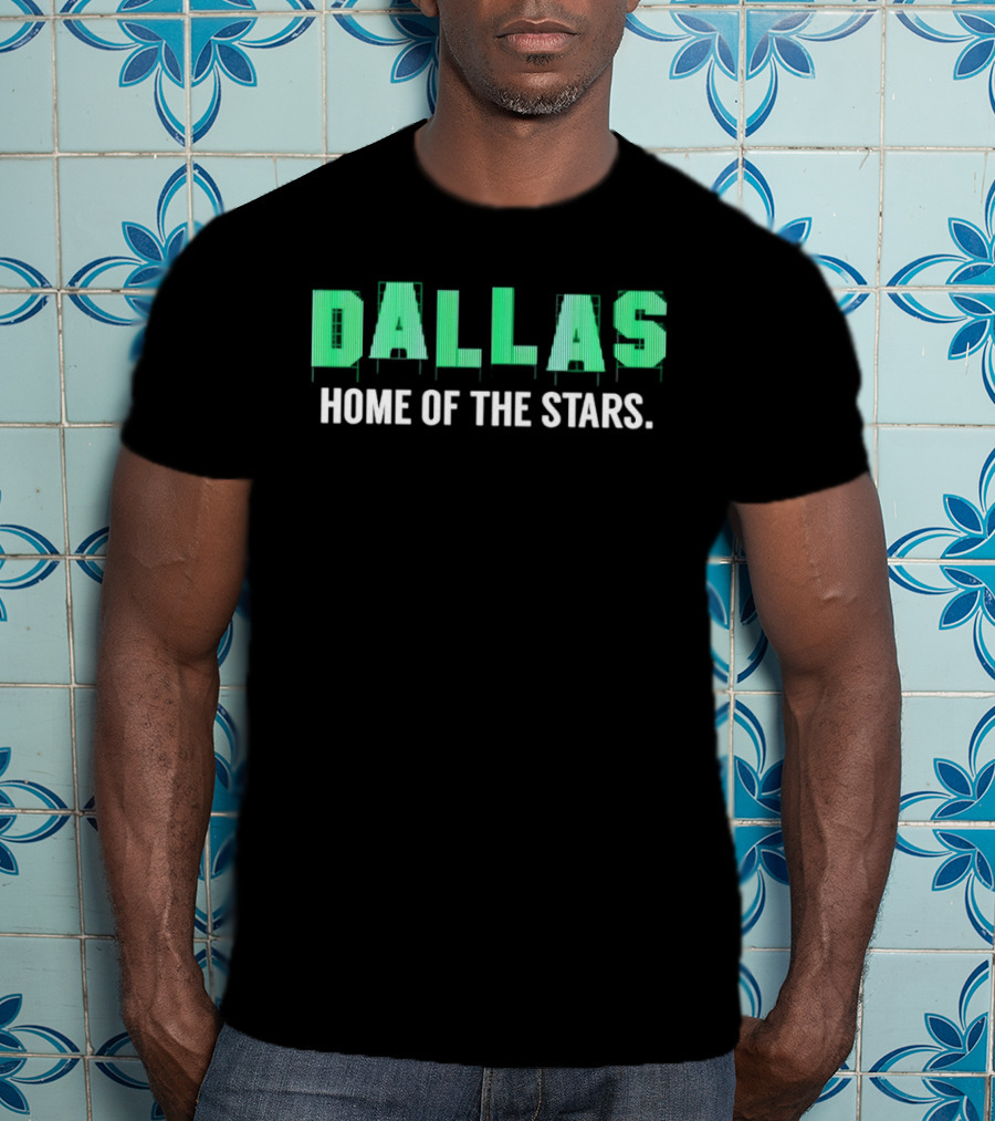 Dallas Home Of The Stars Texas Hockey T-Shirt