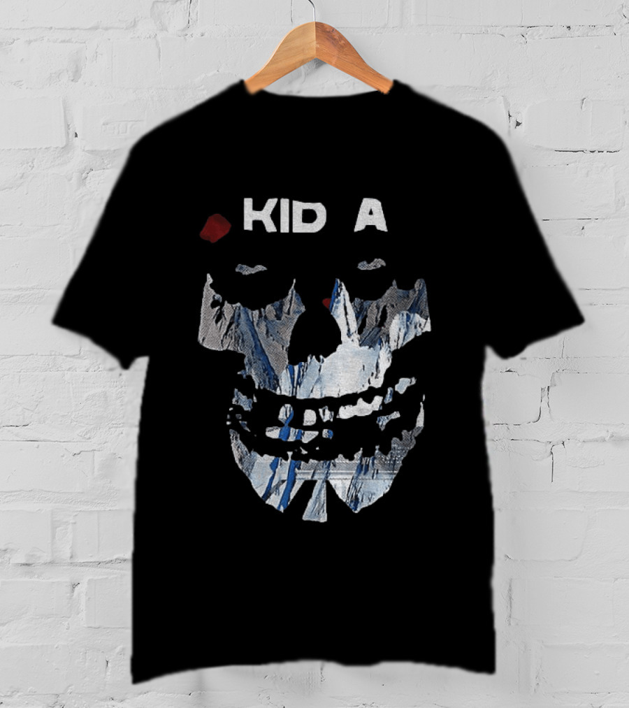 Kid A Fiend Skull Meme T-Shirt