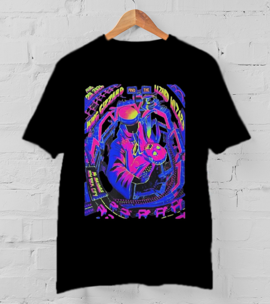 King Gizzard And The Lizard Wizard August 23 2026 New York City Concert Under The K Bridge Park T-Shirt