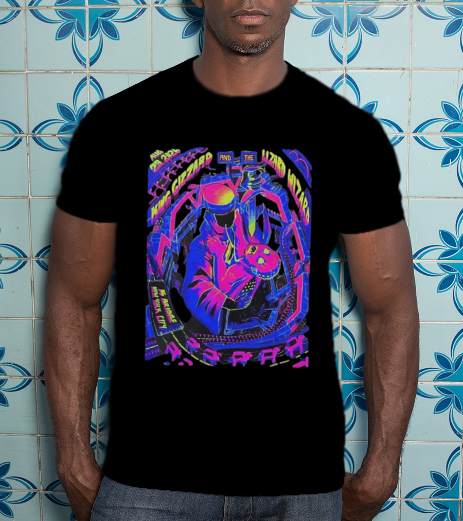 King Gizzard And The Lizard Wizard August 23 2026 New York City Concert Under The K Bridge Park T-Shirt