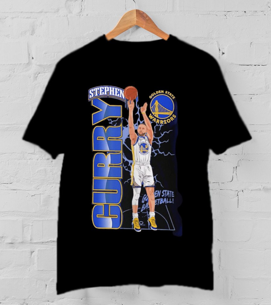 Stephen Curry Golden State Warriors Basketball Icon 2026 T-Shirt