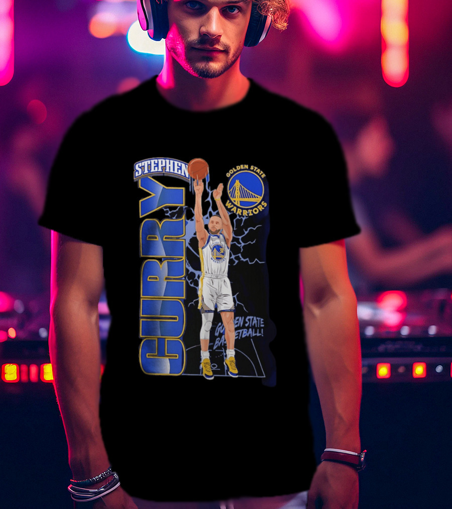 Stephen Curry Golden State Warriors Basketball Icon 2026 T-Shirt