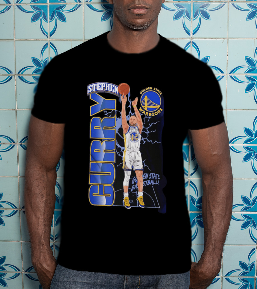 Stephen Curry Golden State Warriors Basketball Icon 2026 T-Shirt
