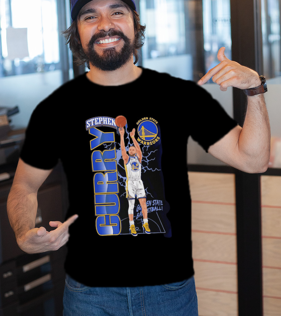 Stephen Curry Golden State Warriors Basketball Icon 2026 T-Shirt