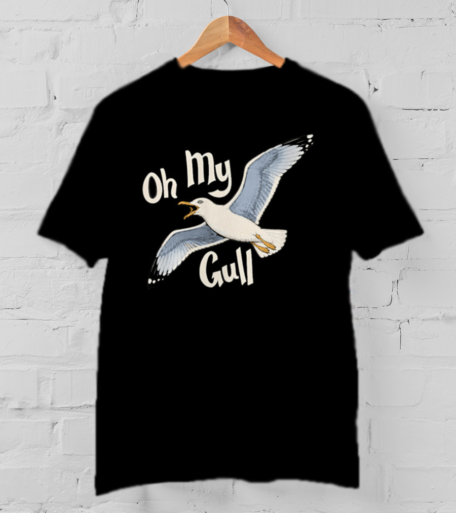 Oh My Gull Seagull Funny Bird T-Shirt