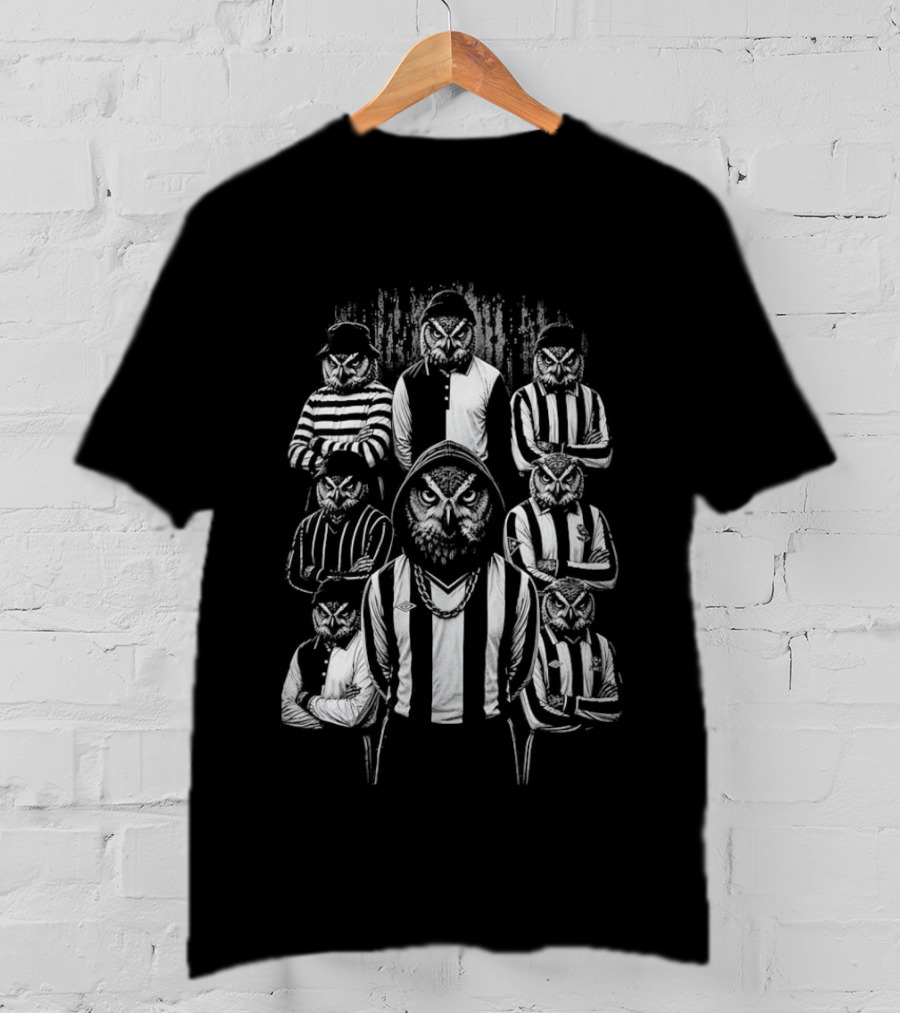 Sheff Wed Gangster Owls Football Smoking T-Shirt