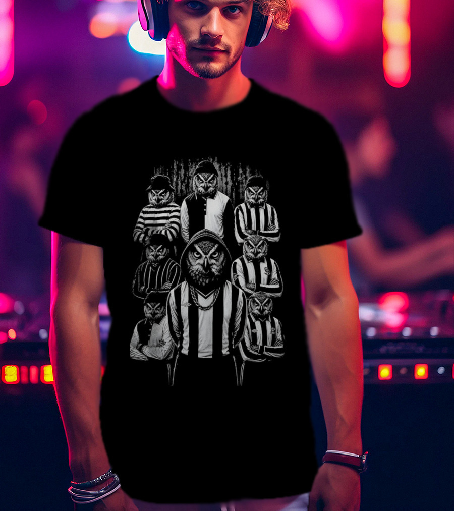 Sheff Wed Gangster Owls Football Smoking T-Shirt