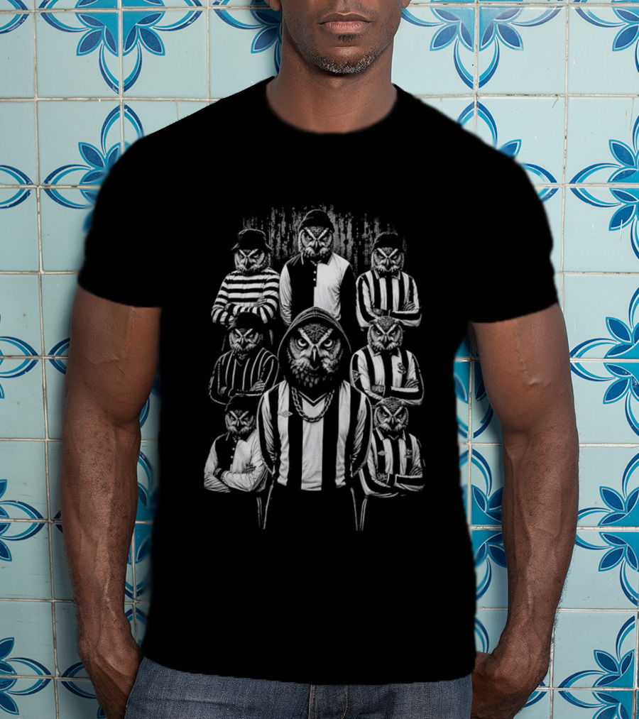 Sheff Wed Gangster Owls Football Smoking T-Shirt