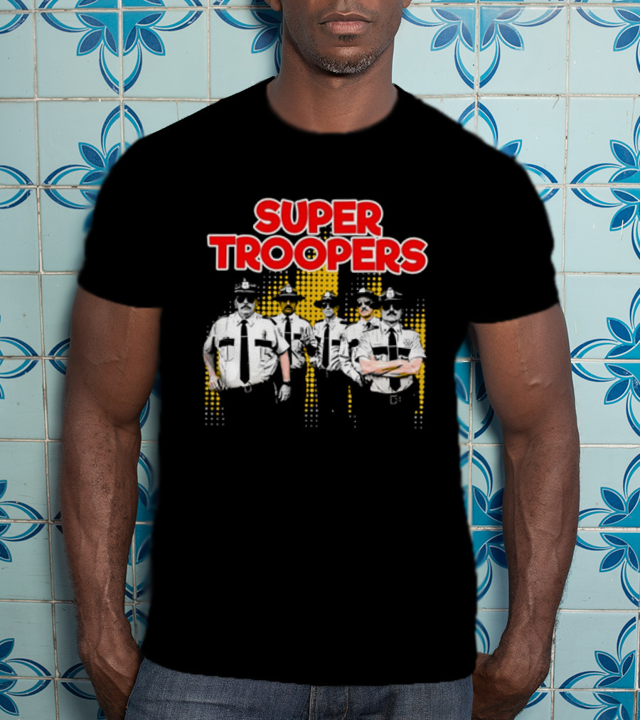 Super Troopers Comedy Movie Law Enforcement Team T-Shirt