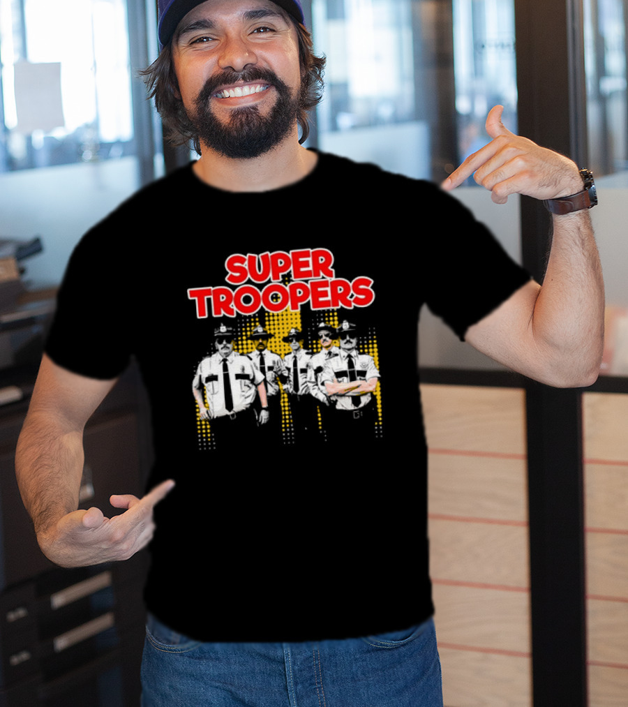 Super Troopers Comedy Movie Law Enforcement Team T-Shirt