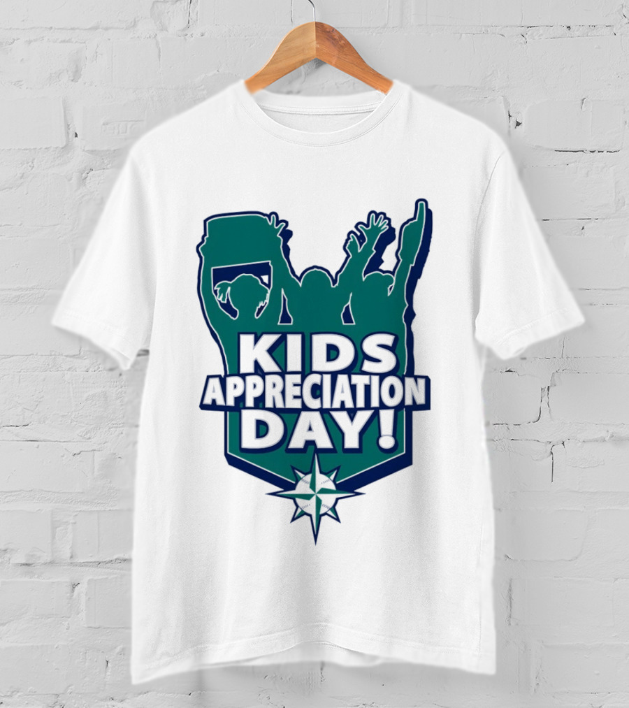 Seattle Mariners Kids Appreciation Day MLB 2026 T-Shirt