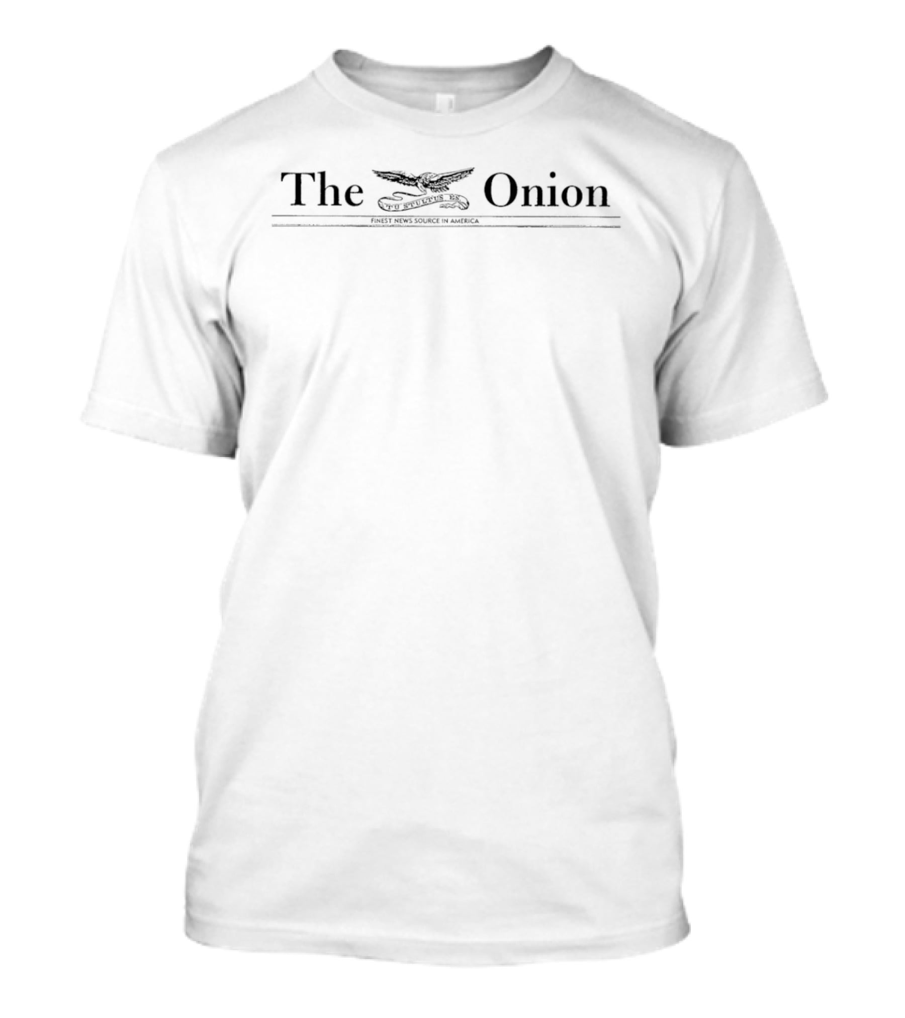 The Onion Tu Stultus Es Finest News Source America 1955 Masthead T-Shirt