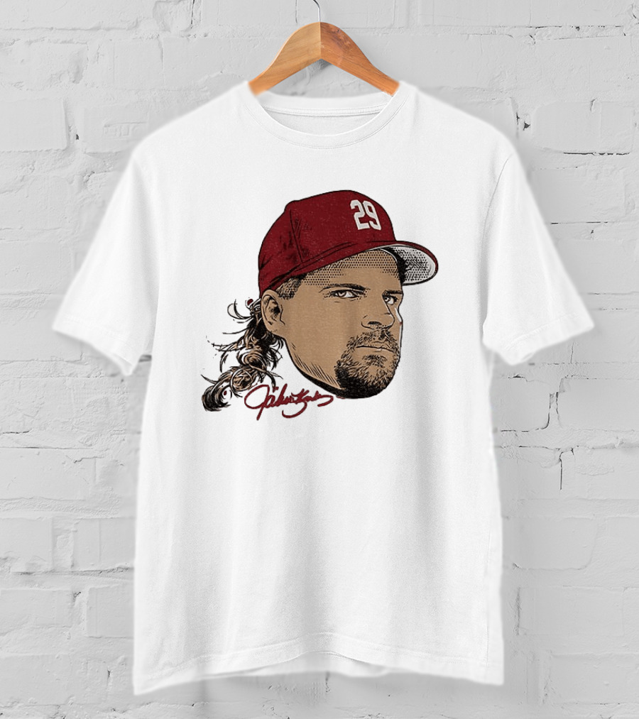John Kruk 29 Big Face Philadelphia Phillies Baseball Swag MLB 2026 T-Shirt