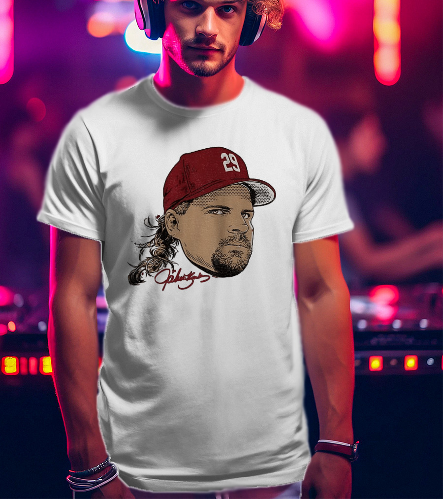 John Kruk 29 Big Face Philadelphia Phillies Baseball Swag MLB 2026 T-Shirt